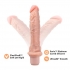 Dr. Skin Silicone Dr. Richard 9in Vibrating Dildo Beige - Realistic