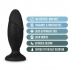 Anal Adventures Platinum Silicone Rocket Plug Black - Anal Plugs