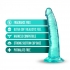 B Yours Plus Lust N Thrust Teal - Realistic Dildos & Dongs
