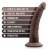 Au Naturel Jack 7in Dildo Chocolate - Realistic Dildos & Dongs