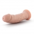 Dr. Skin 8 inches Cock with Suction Cup Vanilla Beige - Realistic Dildos & Dongs