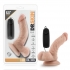 Dr. Ken 6.5-Inch Vibrating Cock with Suction Cup - Beige