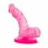 Naturally Yours 4 inches Mini Cock Pink Dildo - Realistic Dildos & Dongs