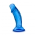 B Yours Sweet N' Small 4in Dildo W/ Suction Cup Blue - Realistic Dildos & Dongs