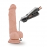 Dr. Tim 7.5 inches Vibrating Cock, Suction Cup Beige - Realistic