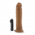 Dr. Throb 9.5 inches Vibrating Cock, Suction Cup Tan - Realistic