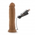 Dr. Throb 9.5 inches Vibrating Cock, Suction Cup Tan - Realistic