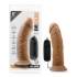 Dr Joe 8 inches Vibrating Cock with Suction Cup Tan - Realistic