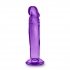 B Yours Sweet N Small 6 inches Dildo With Suction Cup Purple - Realistic Dildos & Dongs