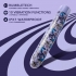 Limited Addiction Floradelic 7 In Rechargeable Vibe Purple - Traditional