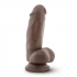 Mr Skin Mr Smith 6 inches Dildo Suction Cup Brown - Realistic Dildos & Dongs