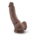 Mr. Mayor 9 inches Dildo with Suction Cup Brown - Realistic Dildos & Dongs