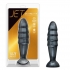 Jet Destructor Carbon Metallic Black Butt Plug - Anal Plugs