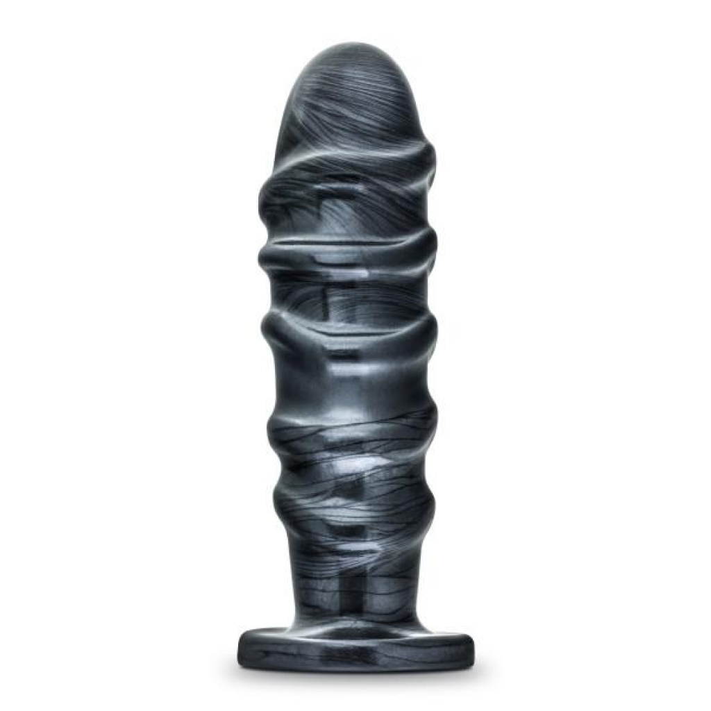 Jet Annihilator Metallic Black Pro Size Butt Plug - Huge Anal Plugs