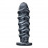 Jet Annihilator Metallic Black Pro Size Butt Plug - Huge Anal Plugs