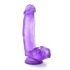 Sweet N Hard 1 Dong Suction Cup Purple - Realistic Dildos & Dongs