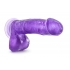 Sweet N Hard 1 Dong Suction Cup Purple - Realistic Dildos & Dongs
