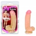 The Pizza Boy Dildo with Suction Cup Beige - Realistic Dildos & Dongs
