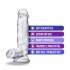 B Yours Diamond Gleam Clear - Realistic Dildos & Dongs