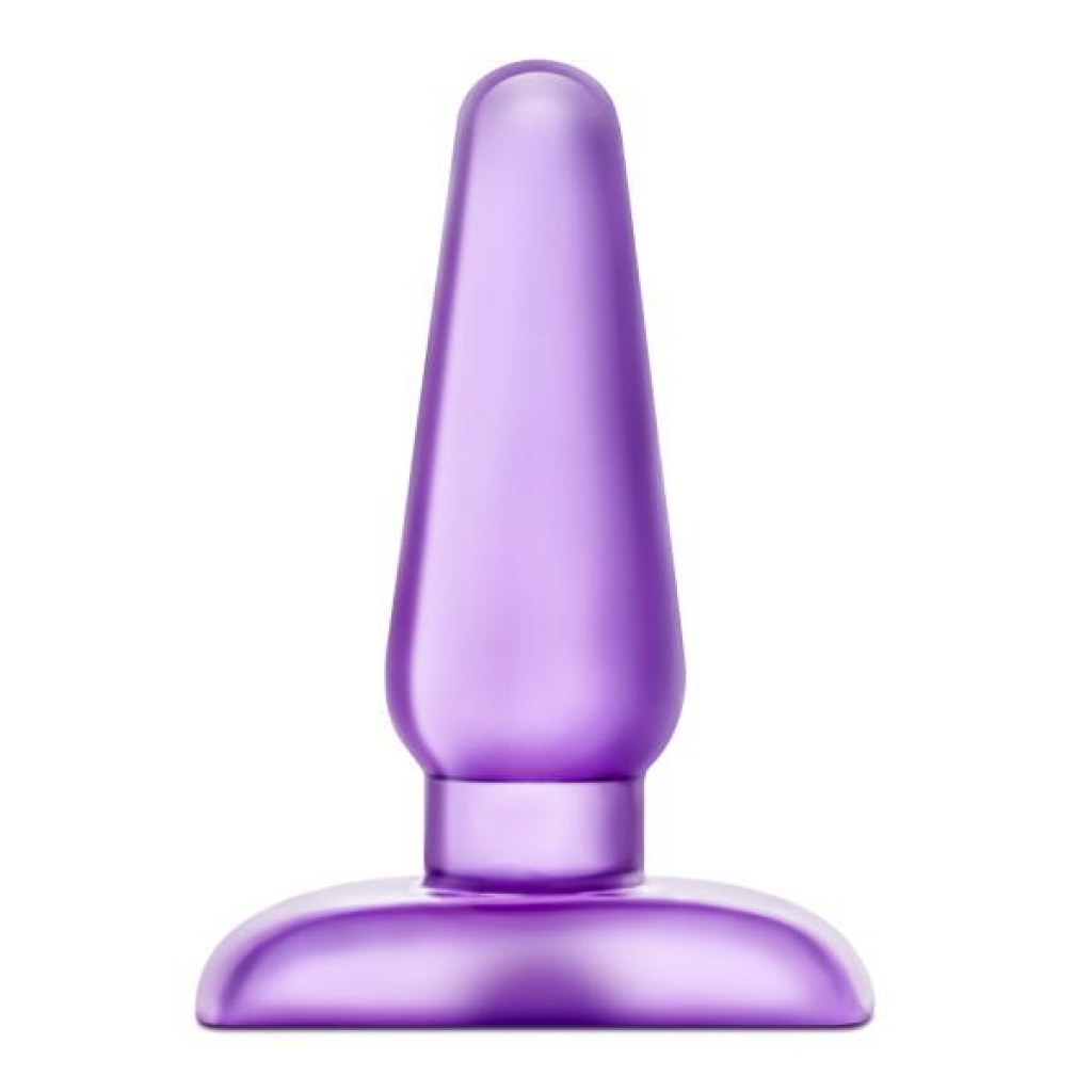 B Yours Eclipse Anal Pleaser Medium Butt Plug Purple - Anal Plugs