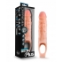 Performance Plus 9 inches Silicone Cock Sheath Penis Extender Beige - Penis Extensions