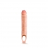 Performance Plus 11.5in Silicone Cock Sheath Penis Extender Vanilla - Penis Extensions