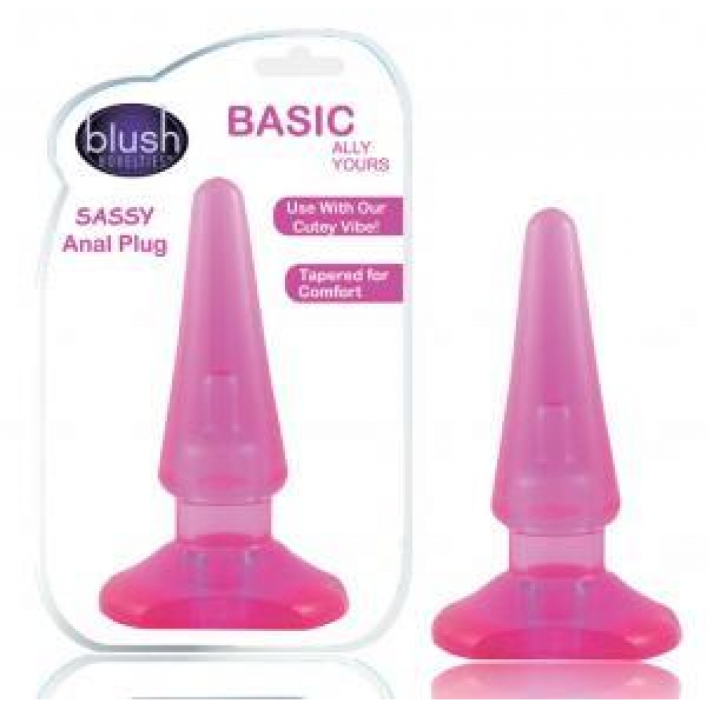 Basic Anal Plug - Pink - Anal Plugs