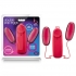 Double Pop Eggs Cerise Pink Vibrating Bullet - Bullet Vibrators