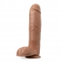 Au Naturel Huge 10in Dildo - Mocha