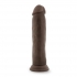 Dr Skin 9.5 inches Cock Chocolate Brown Dildo - Realistic Dildos & Dongs