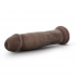 Dr Skin 9.5 inches Cock Chocolate Brown Dildo - Realistic Dildos & Dongs