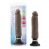 11 inches Sensa Feel Magnum Vibrating Dong Chocolate - Realistic