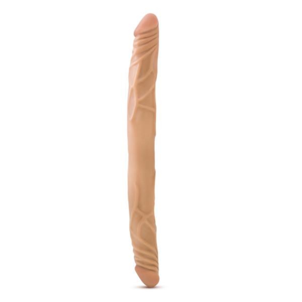 B Yours 14 inches Double Dildo Latin Tan - Double Dildos