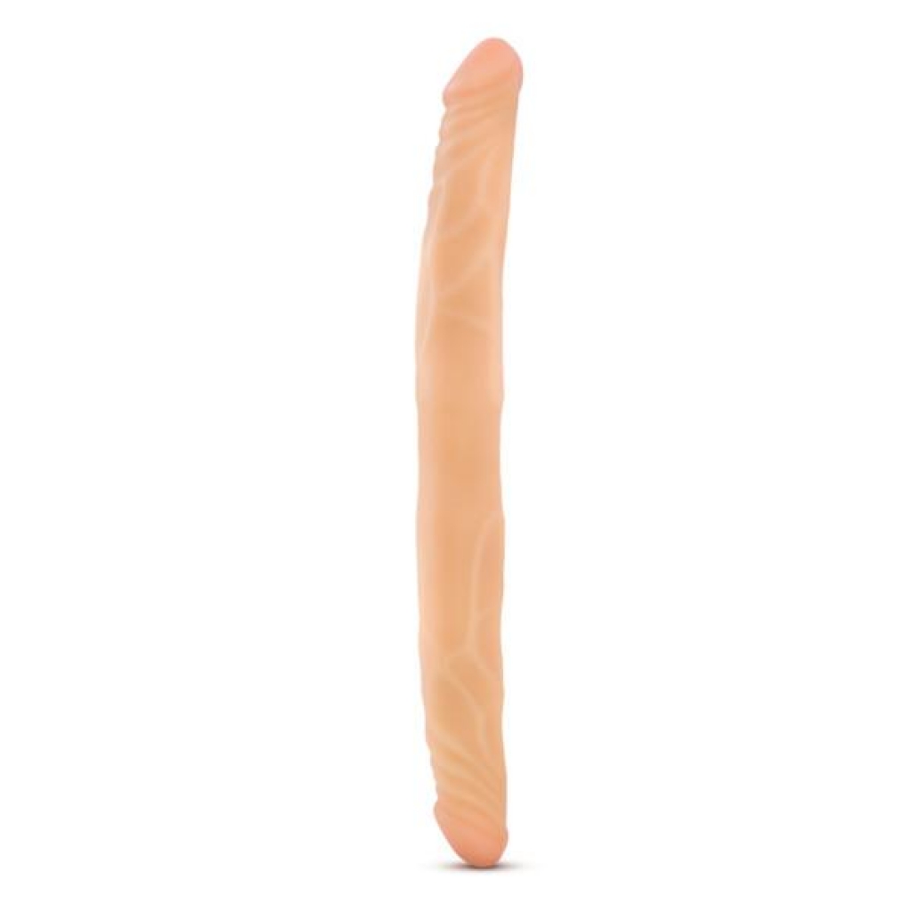 B Yours 14 inches Double Dildo Beige - Double Dildos