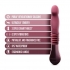 Temptasia Trixie Thrusting Dildo Wine - G-Spot Vibrators