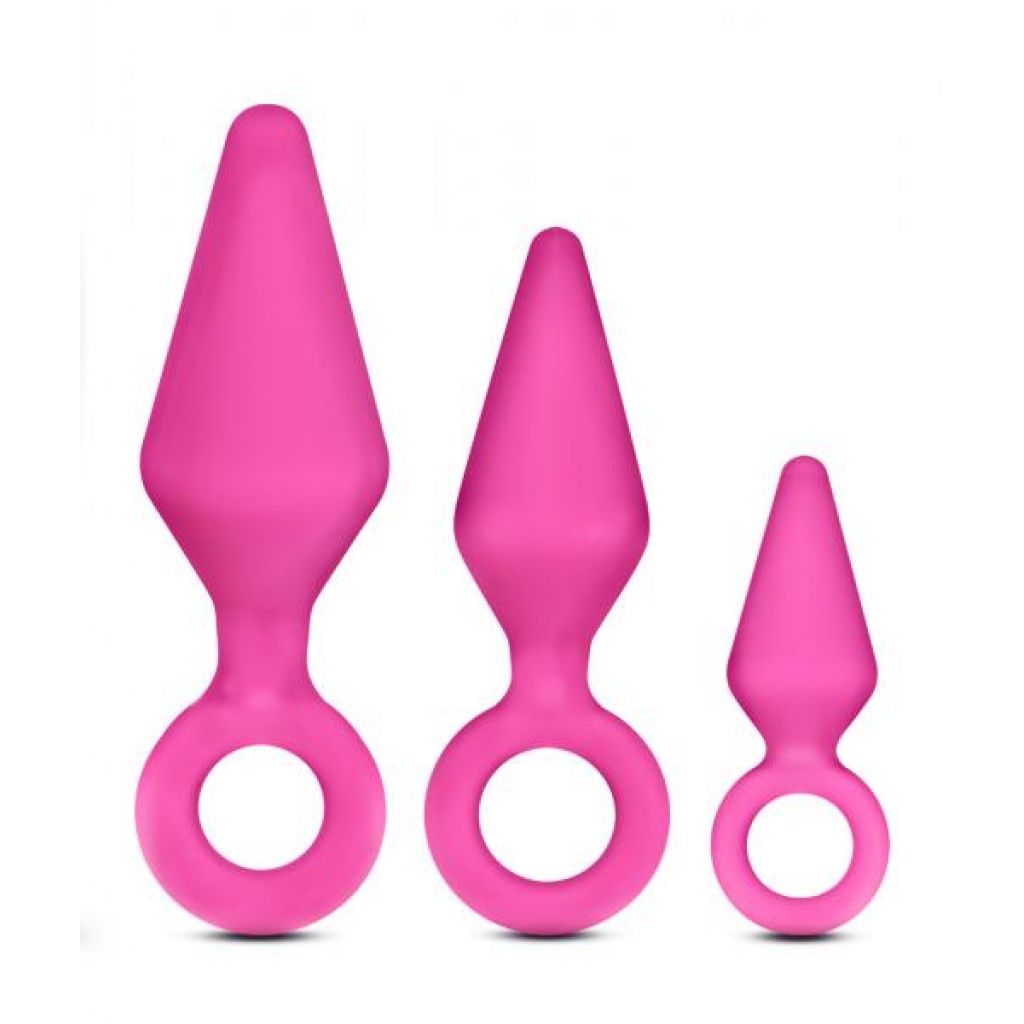 Candy Rimmer Kit Butt Plug Fuchsia Pink - Anal Trainer Kits