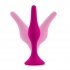 Luxe Beginner Plug Kit Anal Trainer Pink - Anal Trainer Kits