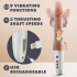 Dr Skin Silicone Dr Hammer 7in Thrusting Dildo W/ Handle Beige - Realistic Dildos & Dongs