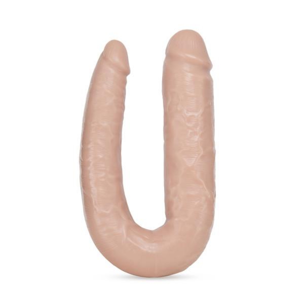 Dr Skin Dr Double 18 inches Dildo Beige - Double Dildos