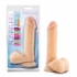 Au Naturel 8 inches Sensa Feel Dildo Beige - Realistic Dildos & Dongs