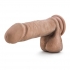 Au Naturel 8 inches Sensa Feel Dildo Latin Tan - Realistic Dildos & Dongs