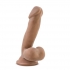 Au Naturel 6.5 inches Sensa Feel Dildo Tan Latin - Realistic Dildos & Dongs