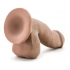 Au Naturel 6.5 inches Sensa Feel Dildo Tan Latin - Realistic Dildos & Dongs