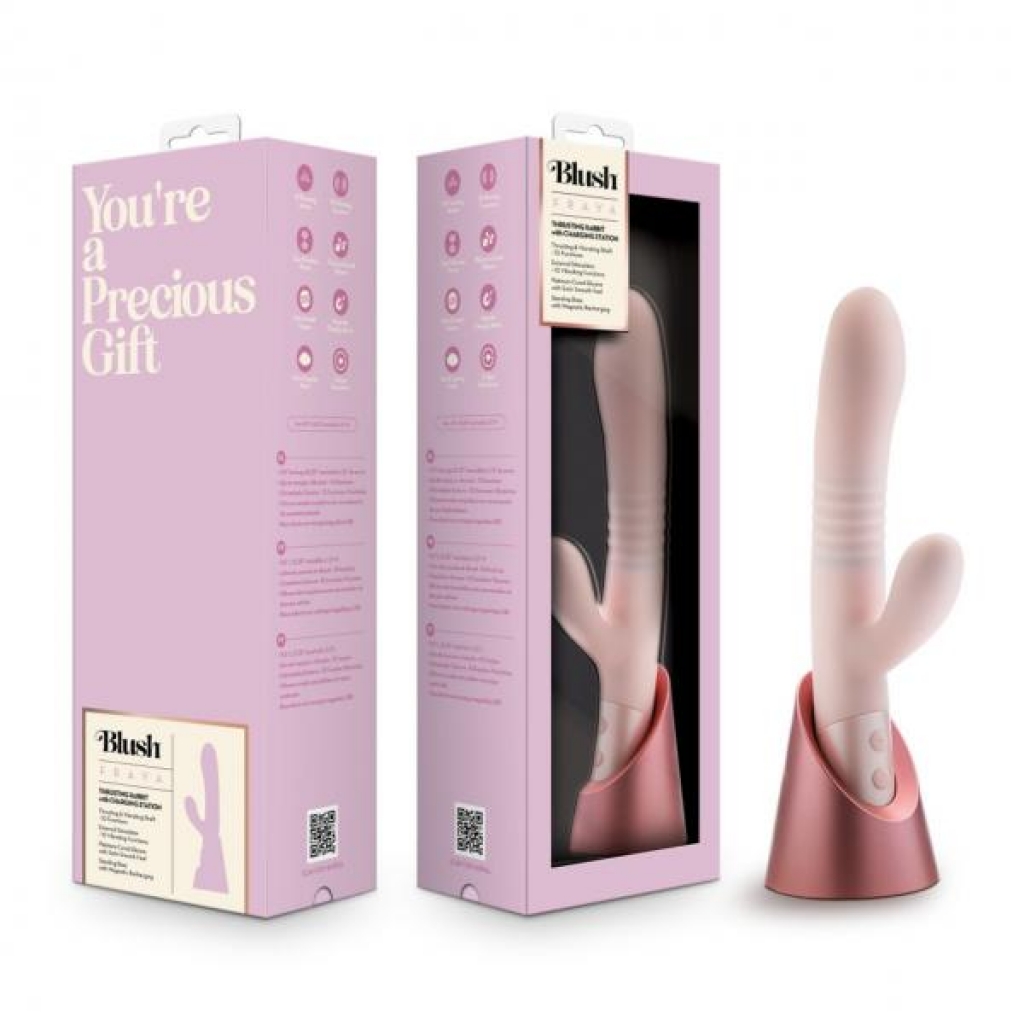 Blush Fraya Pink - Rabbit Vibrators