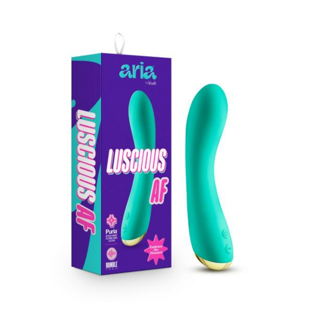 Aria Luscious Af Teal - G-Spot Vibrators