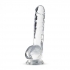 Naturally Yours 8in Diamond Crystalline Dildo - Realistic Dildos & Dongs