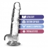 Naturally Yours 7in Diamond Crystalline Dildo - Realistic Dildos & Dongs