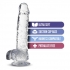 Naturally Yours 6in Diamond Crystalline Dildo - Realistic Dildos & Dongs