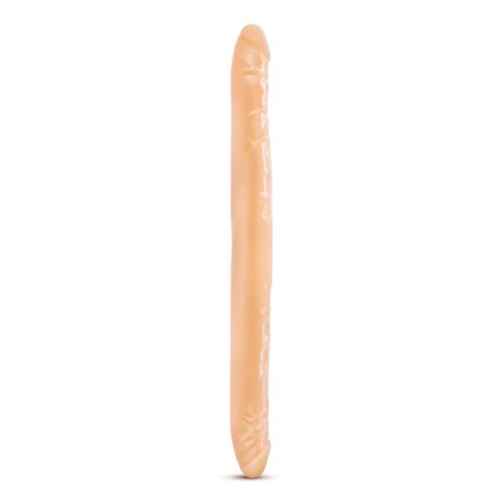 B Yours 16-Inch Double Dildo - Beige