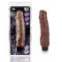 X5 Realistic Hard On 9 inches Vibrating Dildo - Brown - Realistic